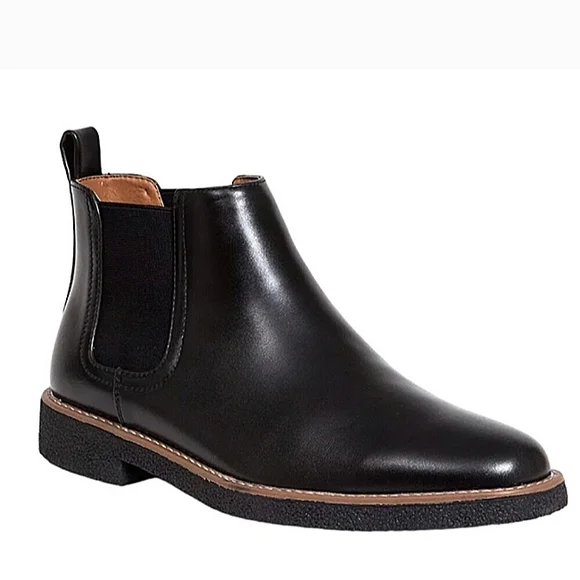 New w/o Box Men's Deer Stags Rockland Vegan Leather Chelsea Boots Size 11.5 - Picture 3 of 10